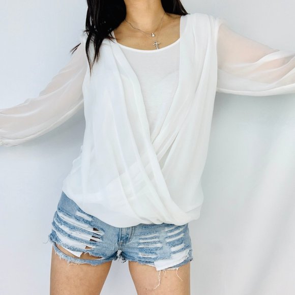 AB STUDIO SCOOP NECK BLOUSE - Picture 5 of 10